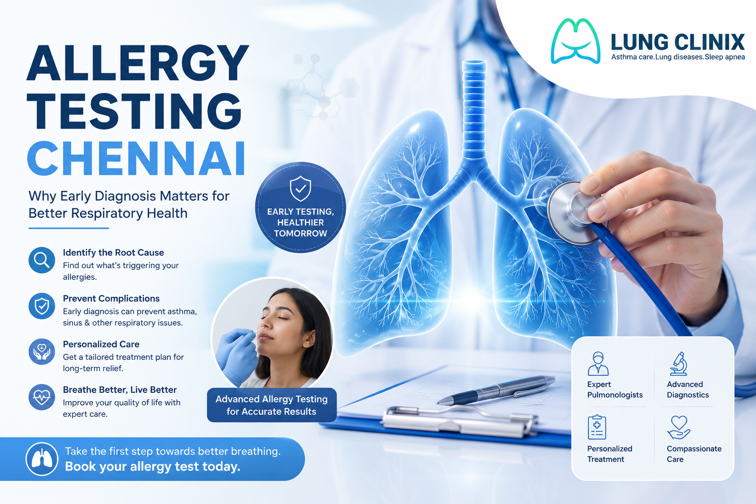 Allergy Testing Chennai - Why Early Diagnosis Matters for Better Respiratory Health