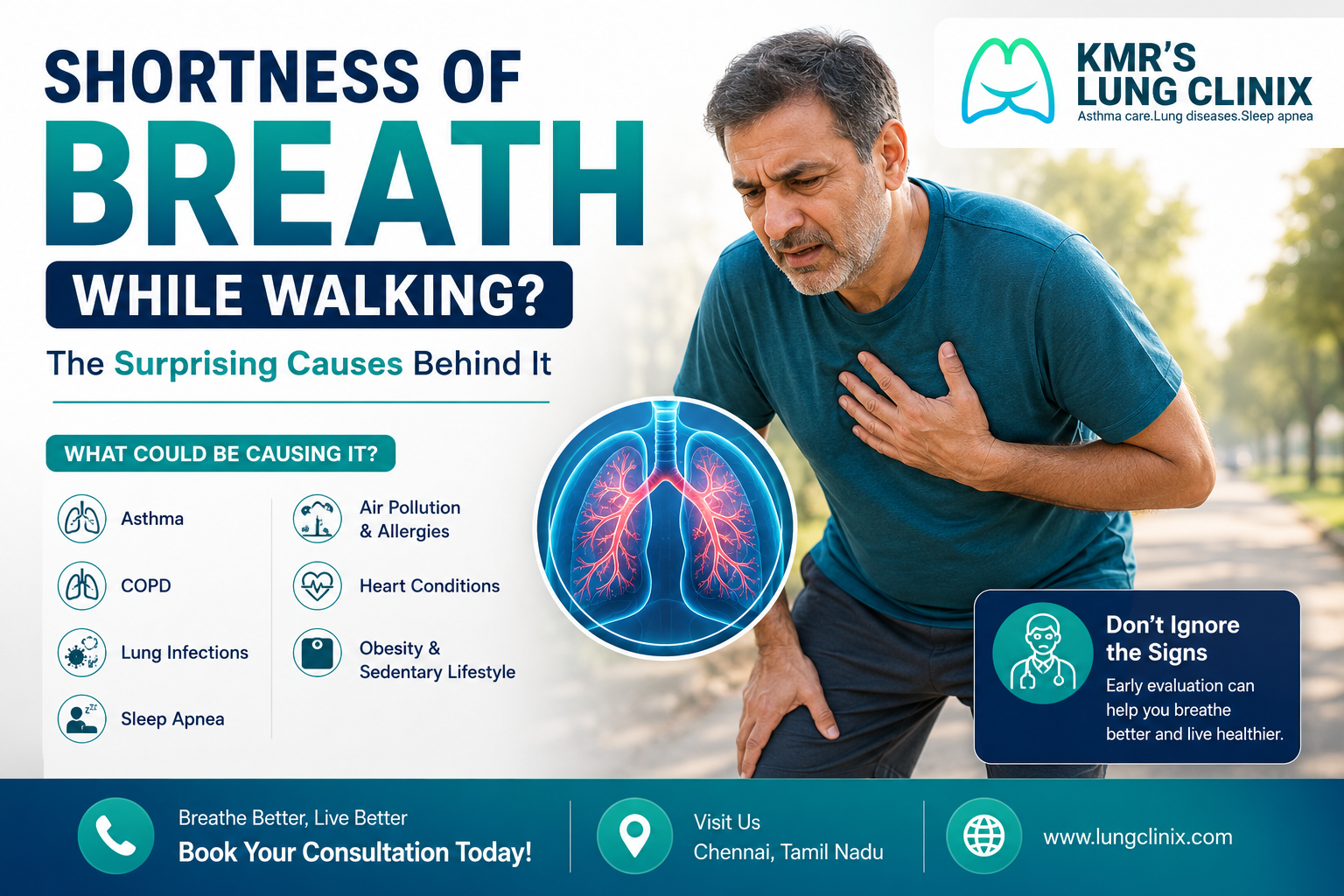 Shortness of Breath While Walking? The Surprising Causes Behind It