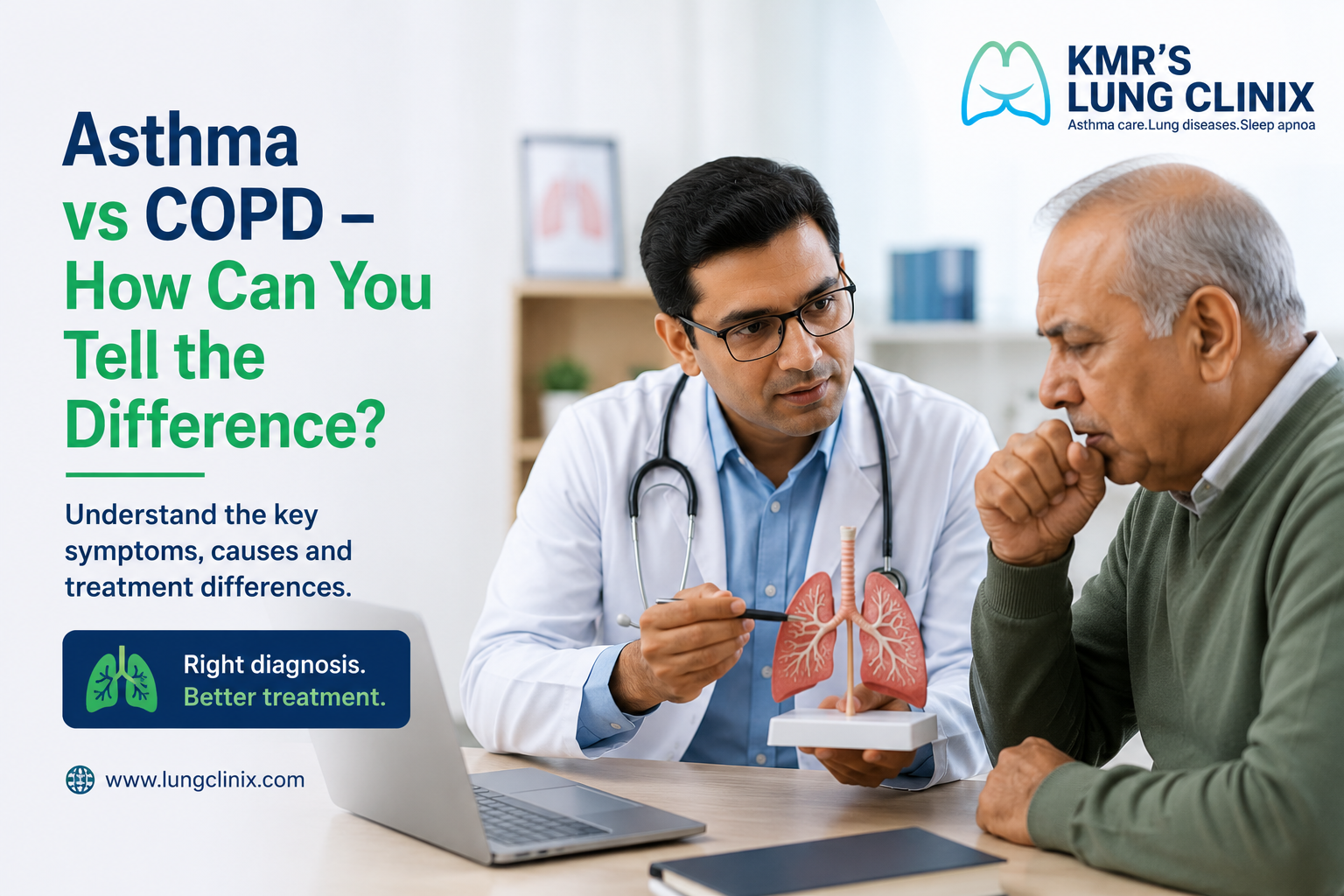 Asthma vs COPD - How Can You Tell the Difference