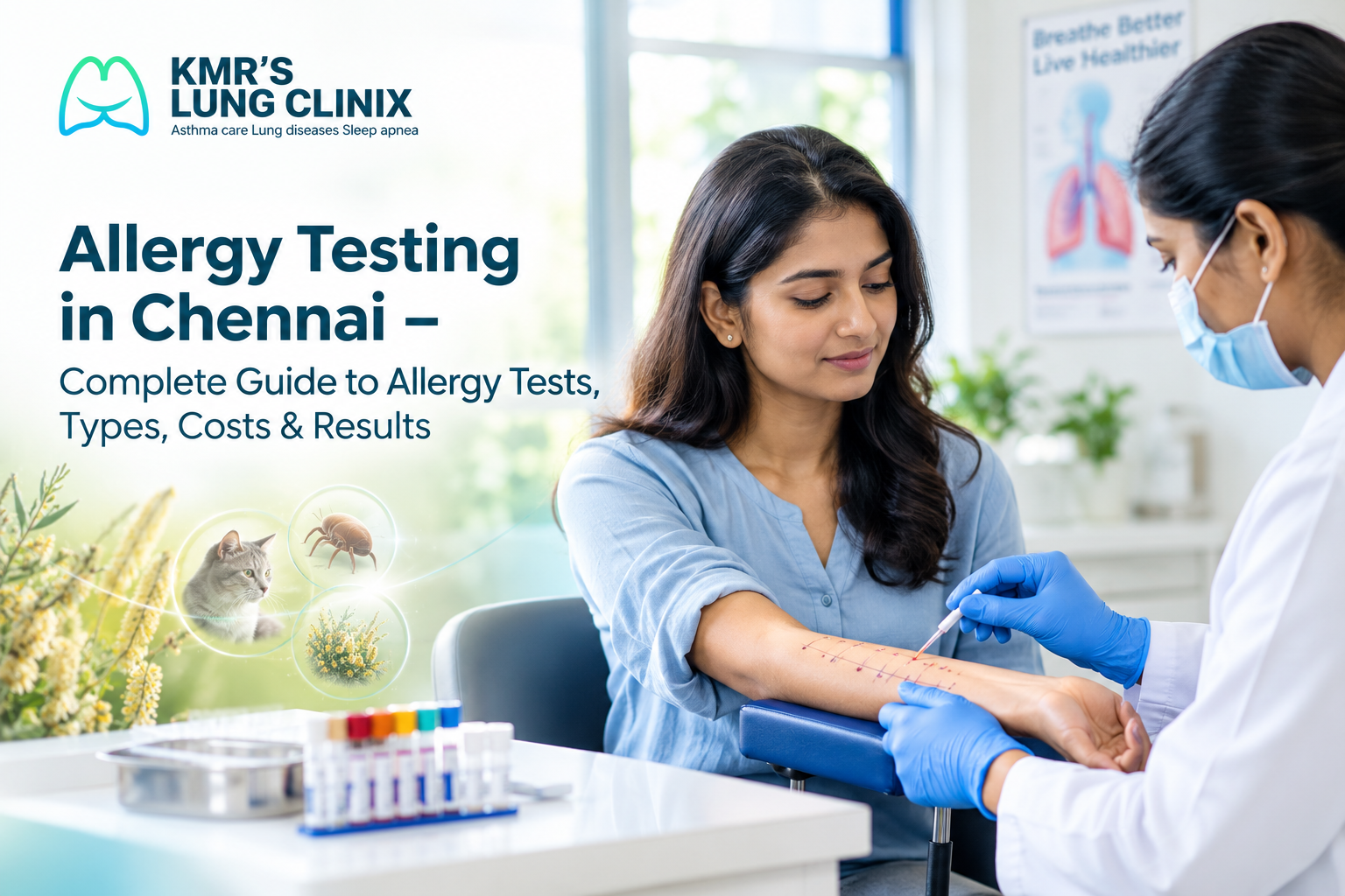 Allergy Testing in Chennai – Complete Guide to Allergy Tests, Types, Costs & Results